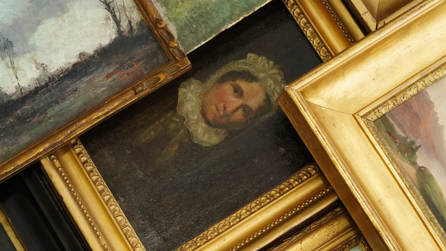 The Antique European Paintings I Brought Home from Belgium and France