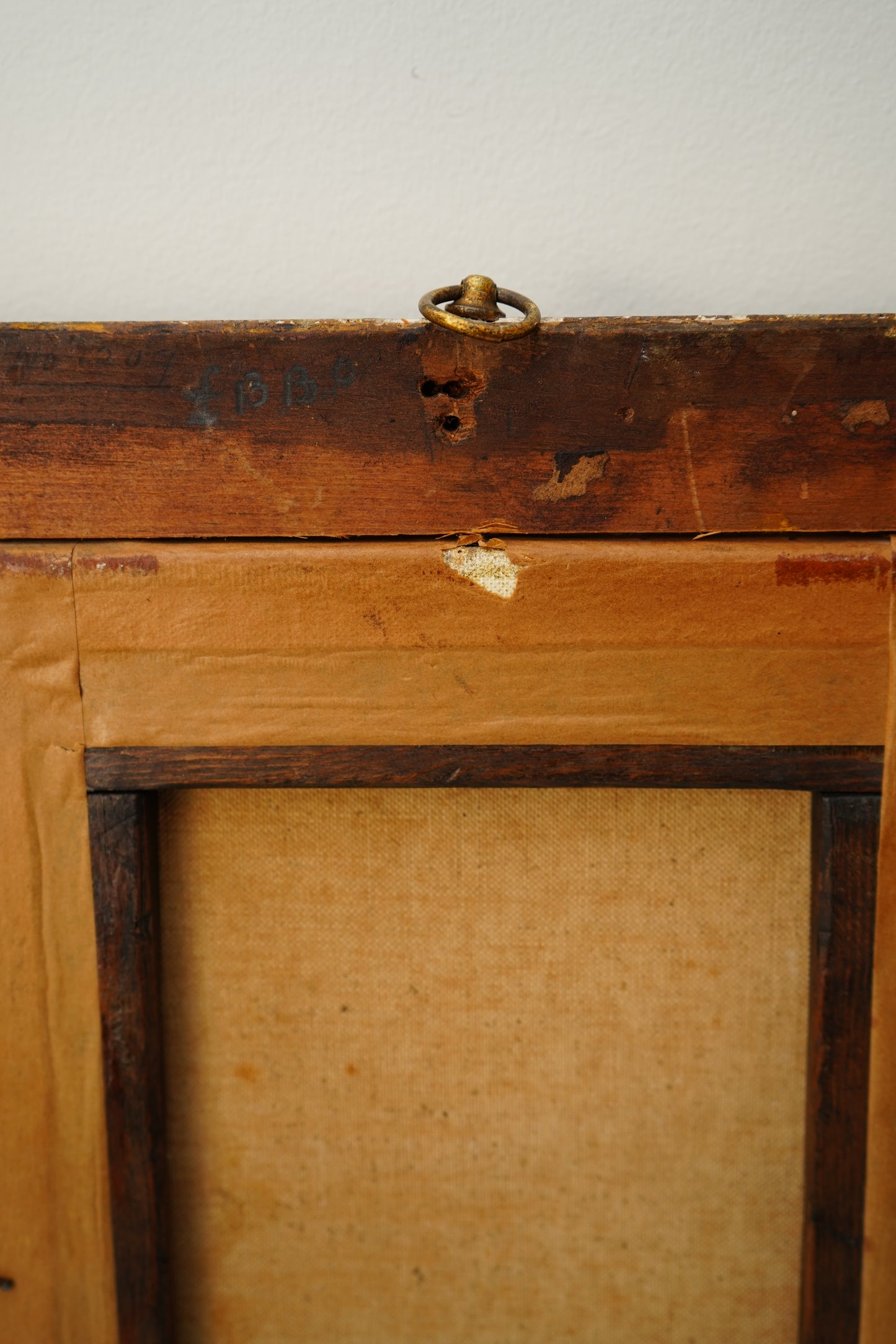 Early 19th Century British Portrait of a Woman with Inscription, Oil on Canvas