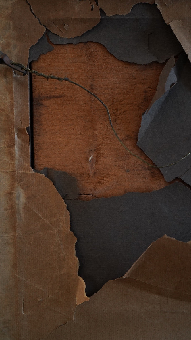 Antique English Portrait of Rev. Robert Clarke Caswall, after John Linnell, Oil on Board Painting