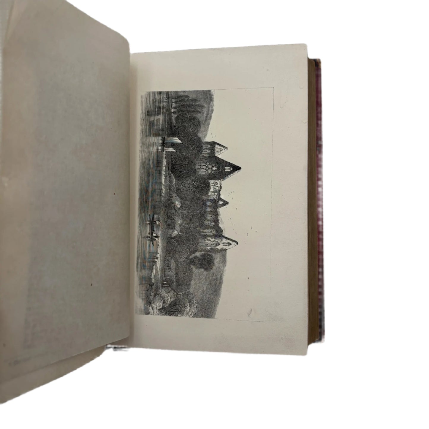 1868 Wordsworth Poetical Works Red Morocco Poetry Classic