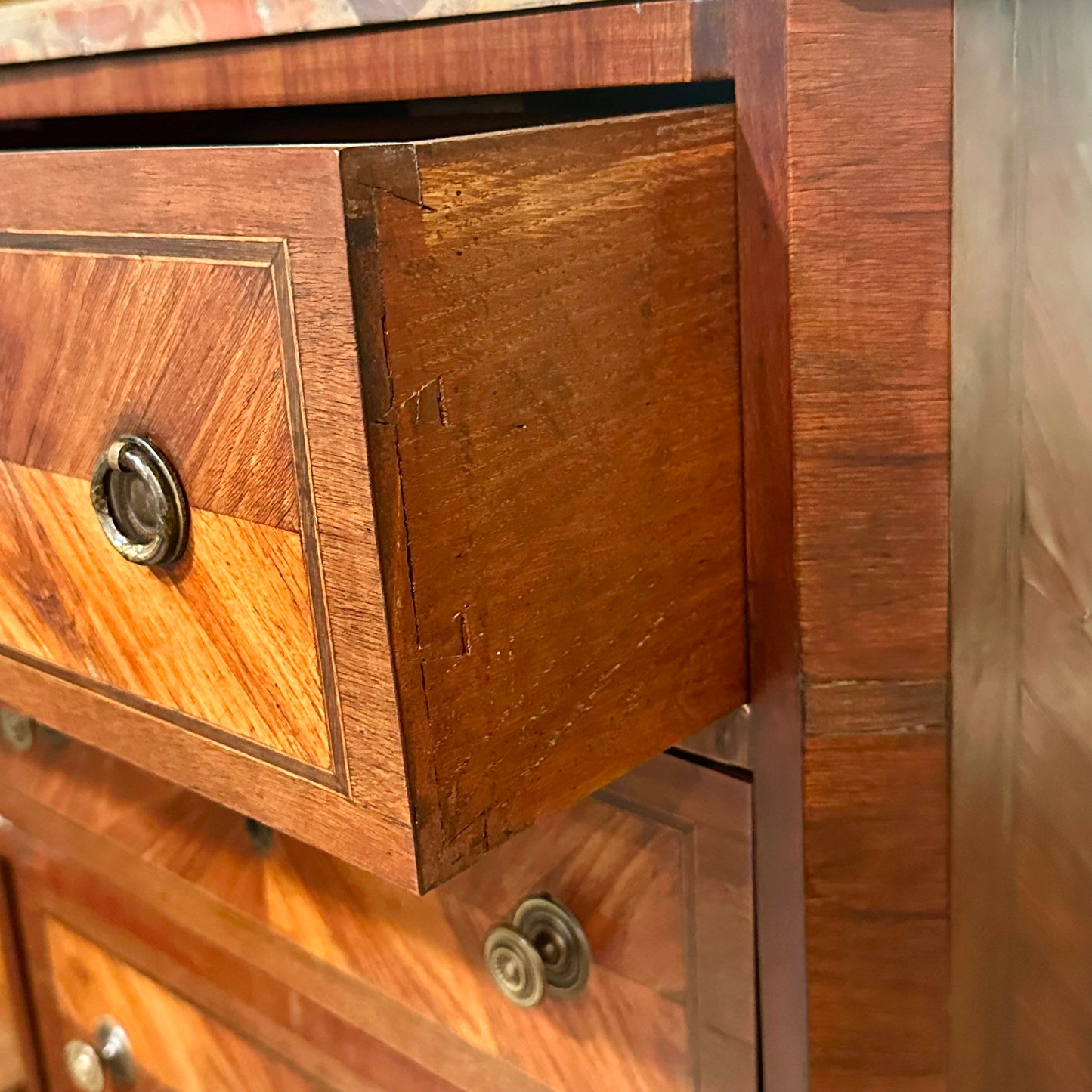 Antique French Louis XVI Lingerie Chest | French Chest of Drawers