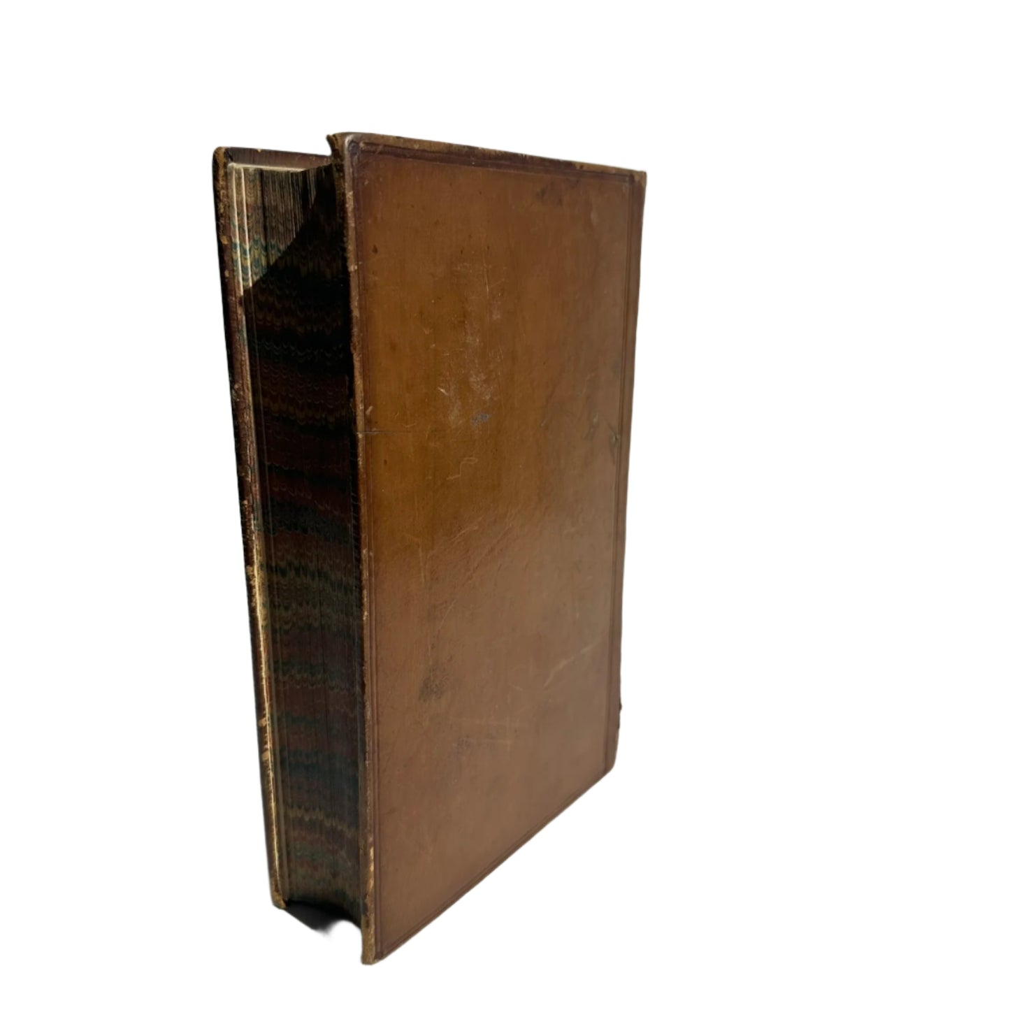 1857 "Haydn’s Dictionary of Dates and Universal Reference" Brown Full Leather Book