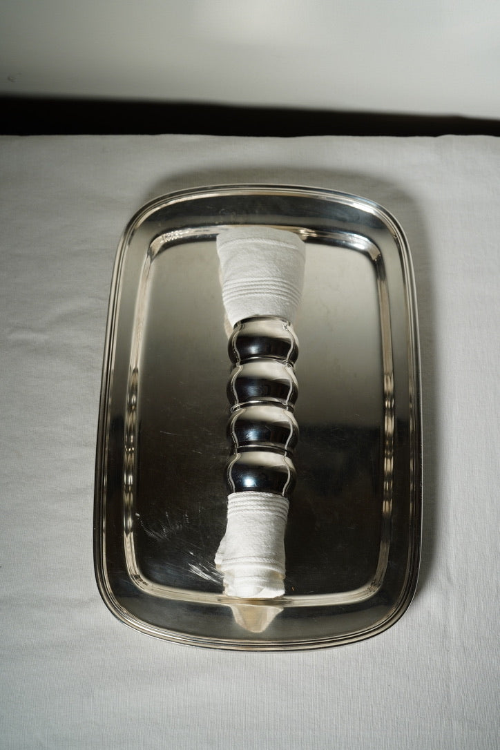 Silver Plated Napkin Rings Set of 4