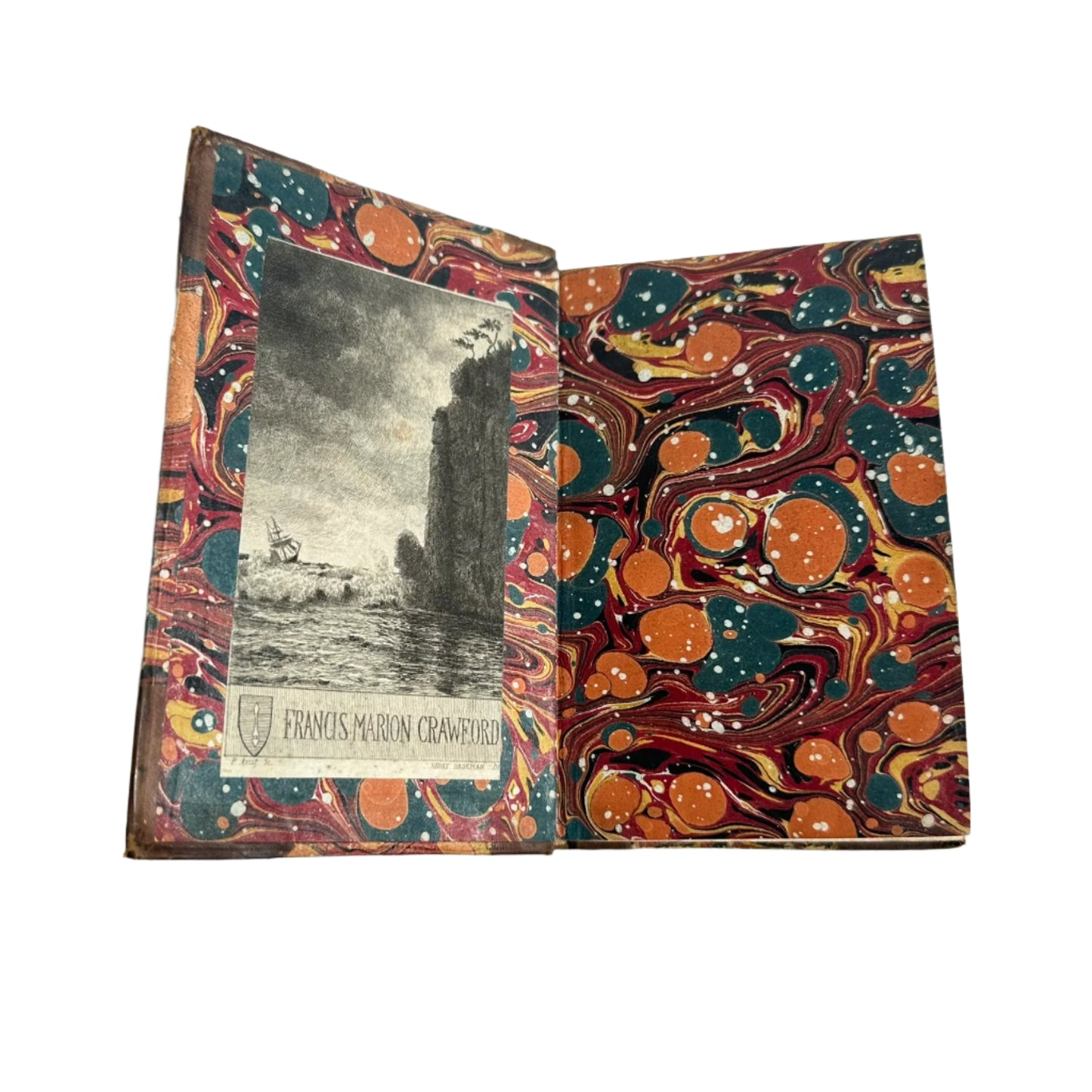 1850 "A Memoir of the Life of Peter the Great" by Sir John Barrow Half Leather Book