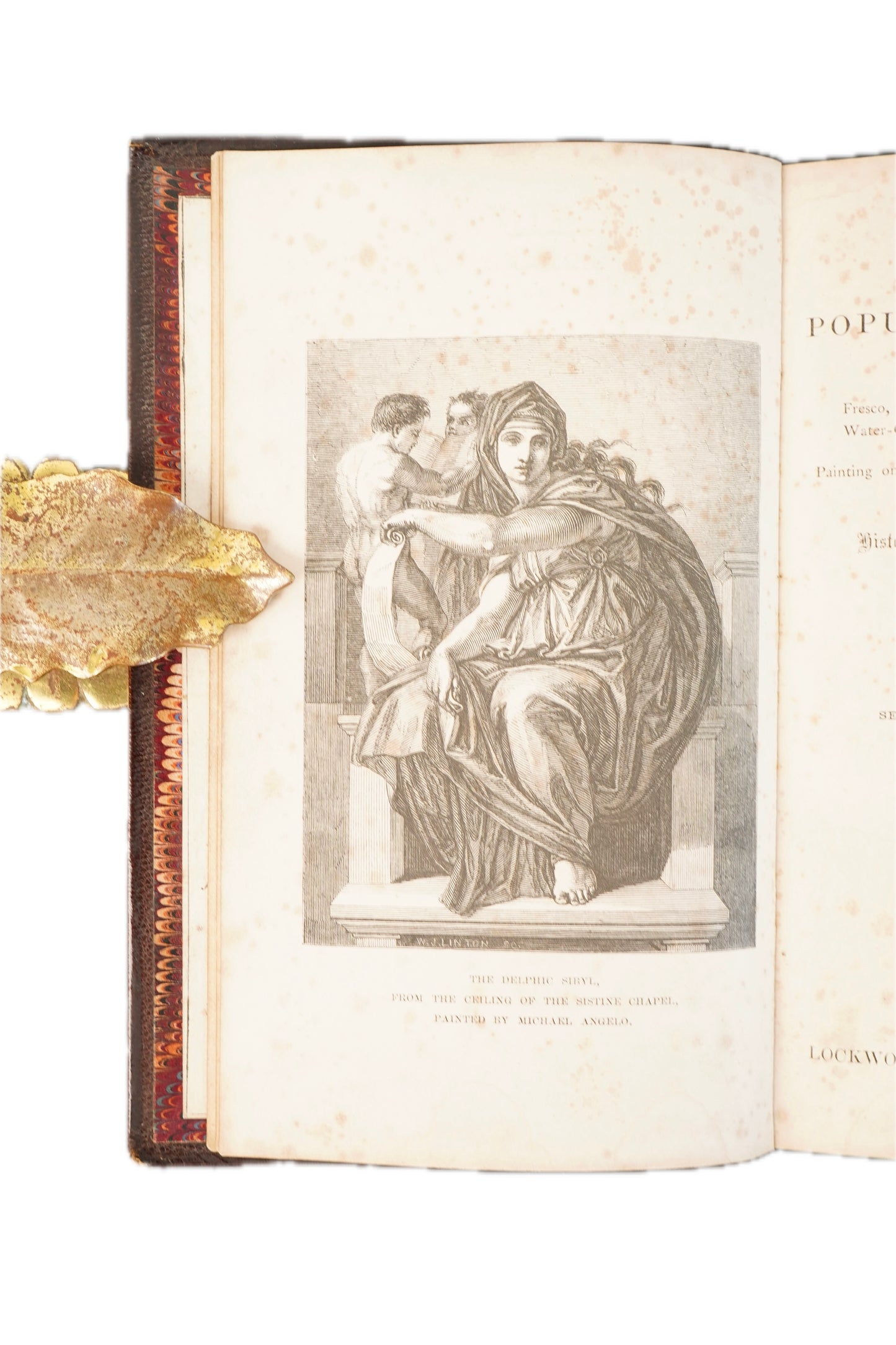 1864 Thomas John Gullick Painting Popularly Explained