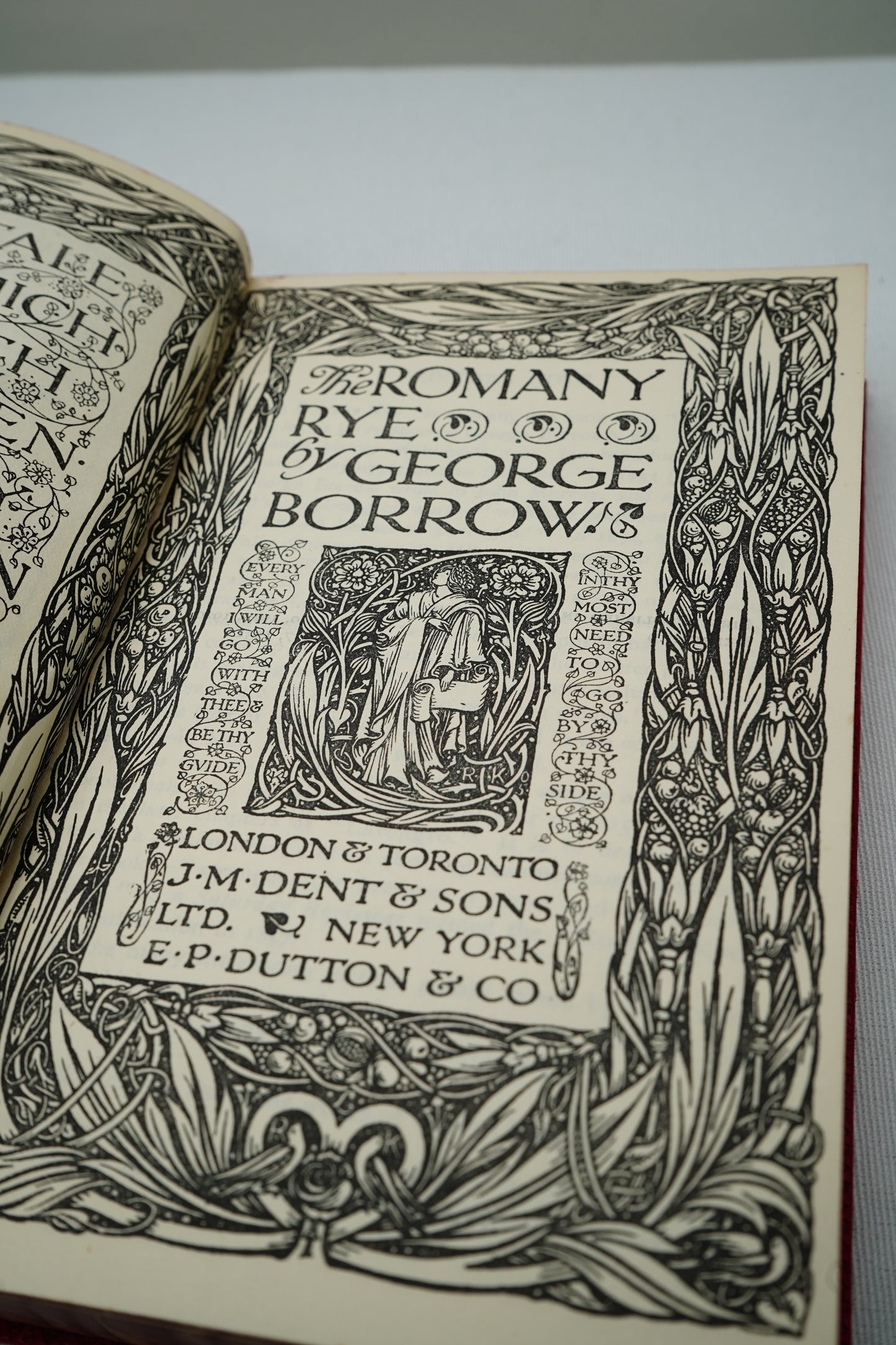 1906 The Romany Rye George Borrow Everyman’s Library Leather Prize Binding