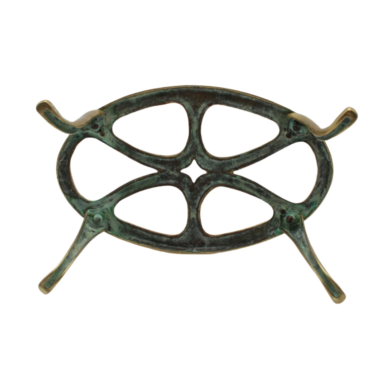 Antique Brass Riser | Trivet