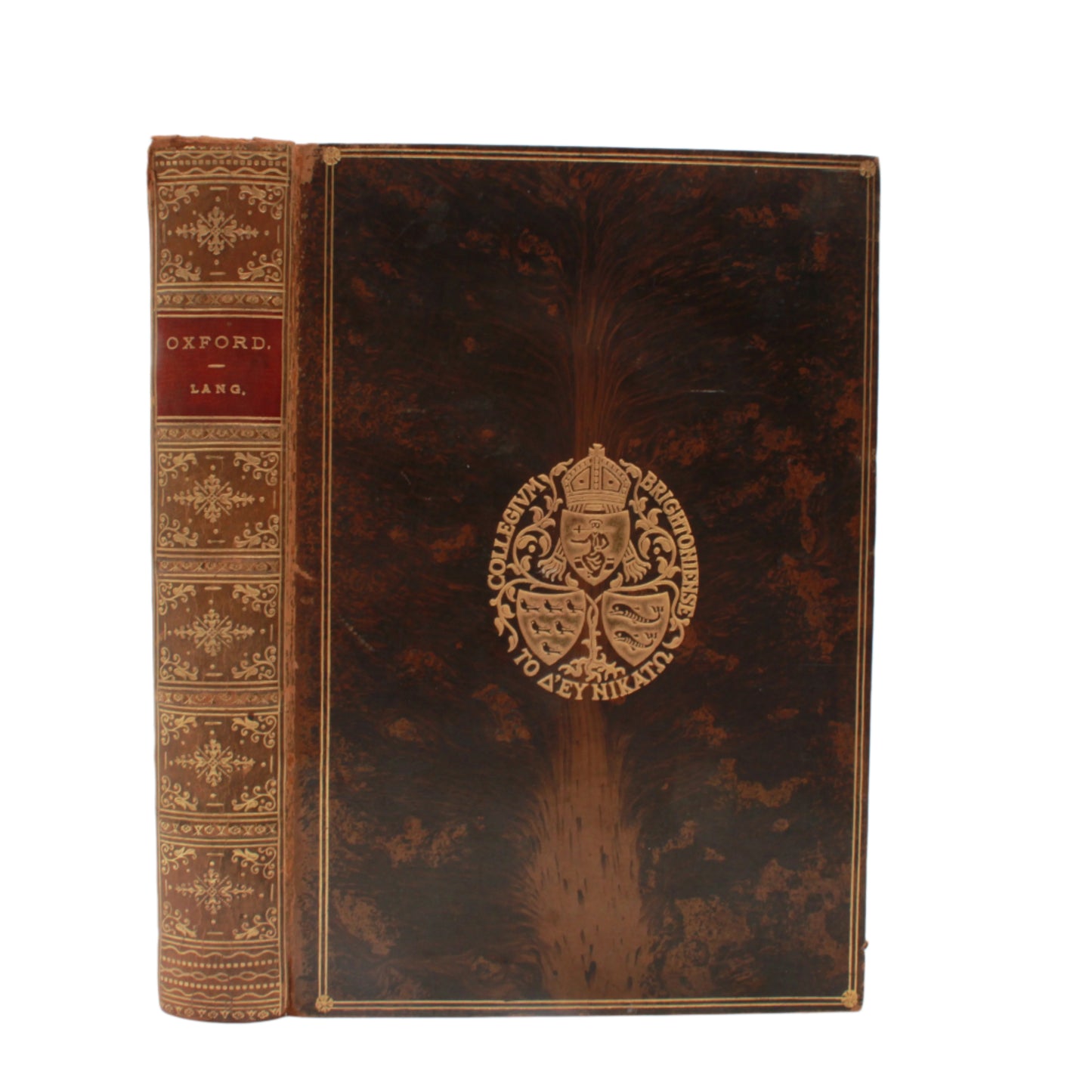 1890 Brief Historical and Descriptive Notes by Andrew Lang, Antique Illustrated History Book