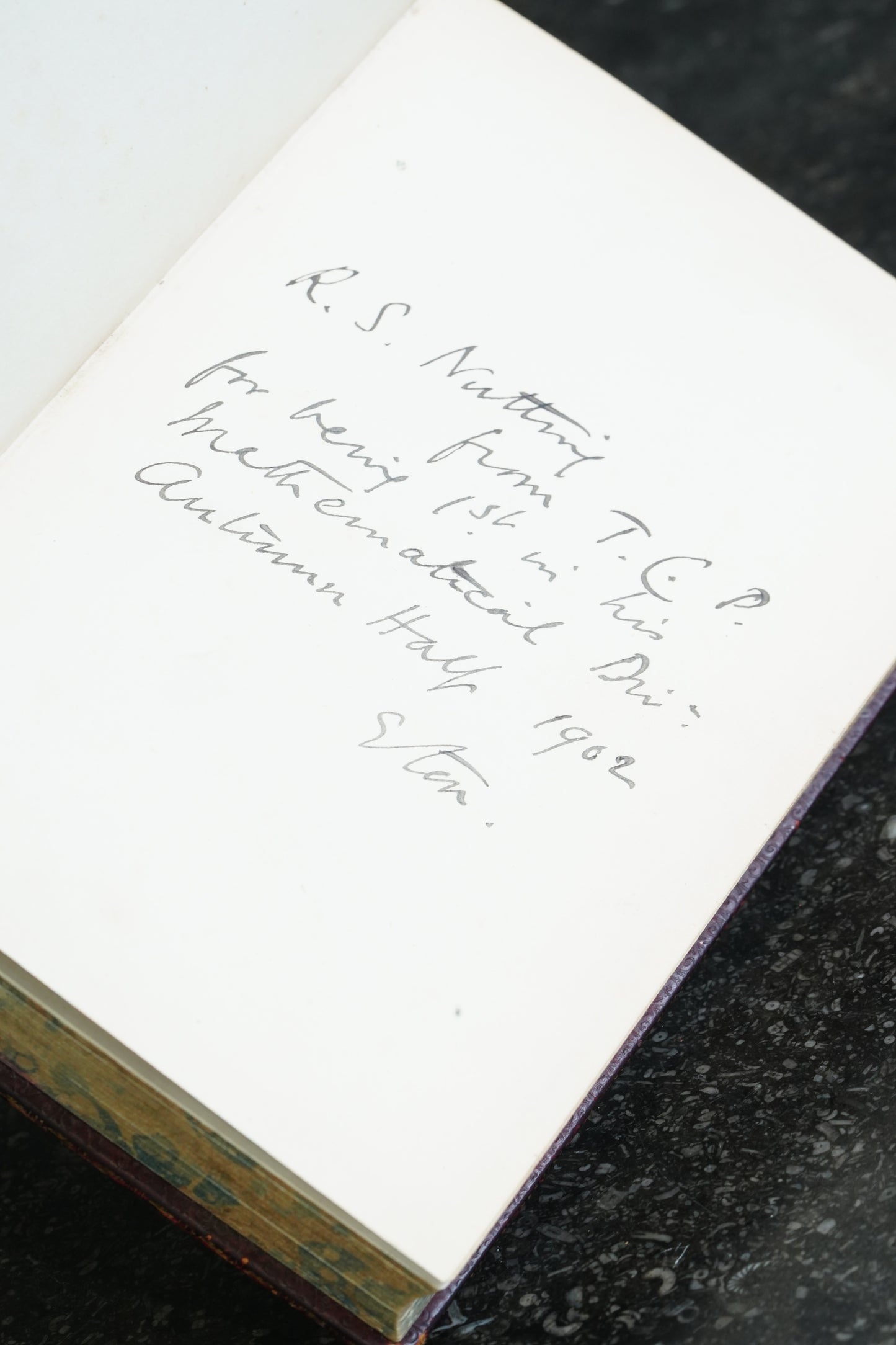 *Reserved* Crowning the King 1902 Full Leather Eton Prize Book