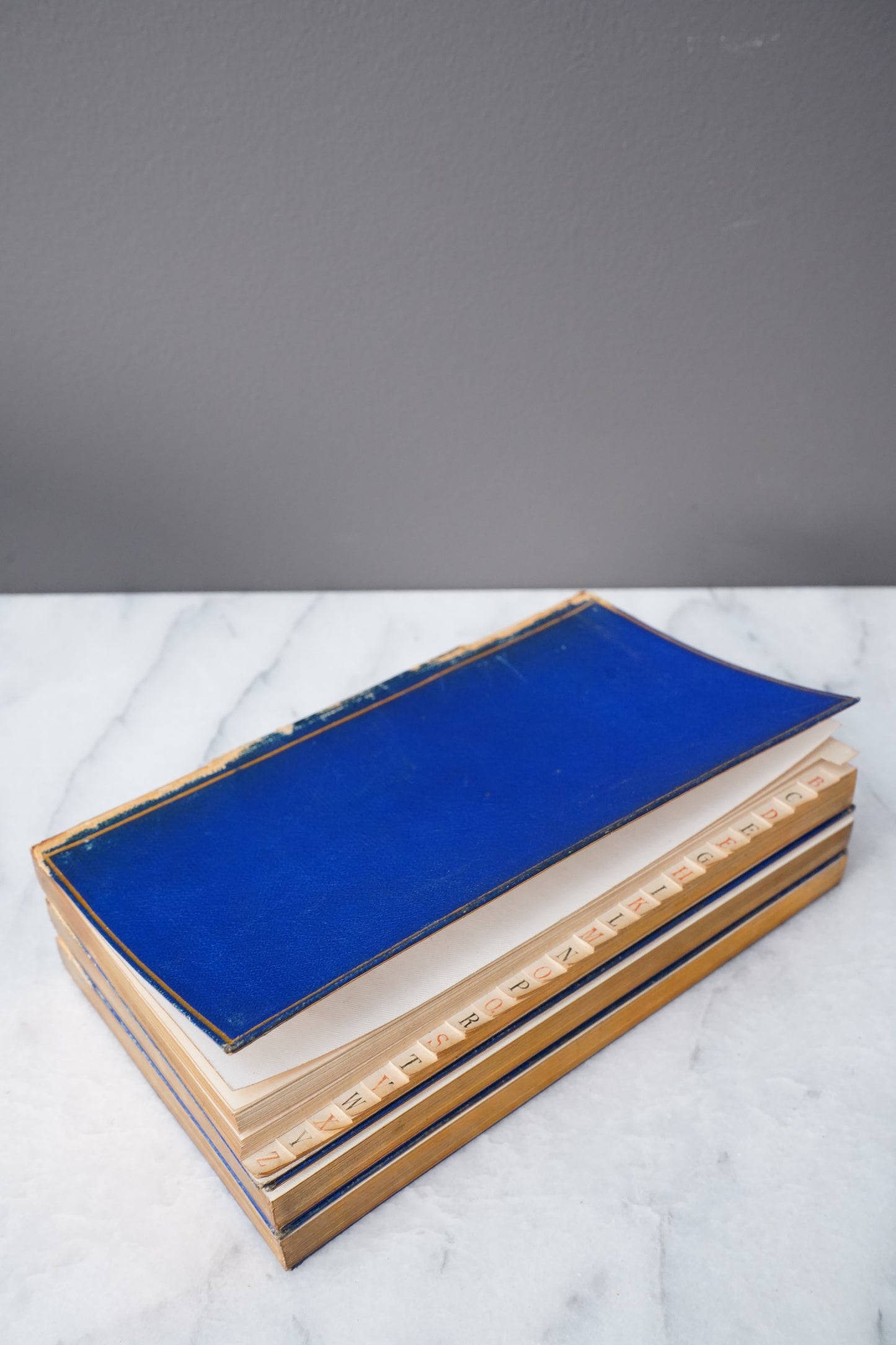 Antique Rosewood Spring Opening Stationery Box