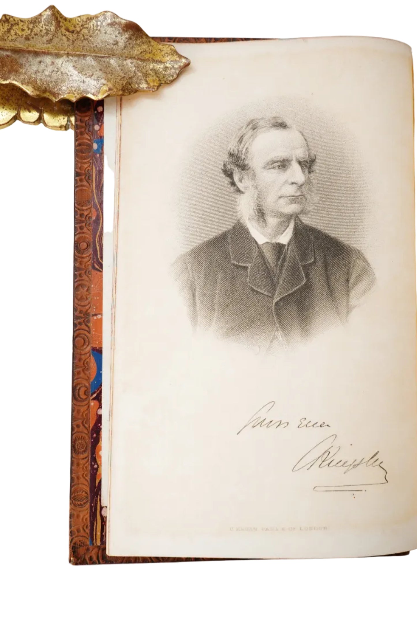 1882 Charles Kingsley Letters Memoirs Prize Binding 2 Vols