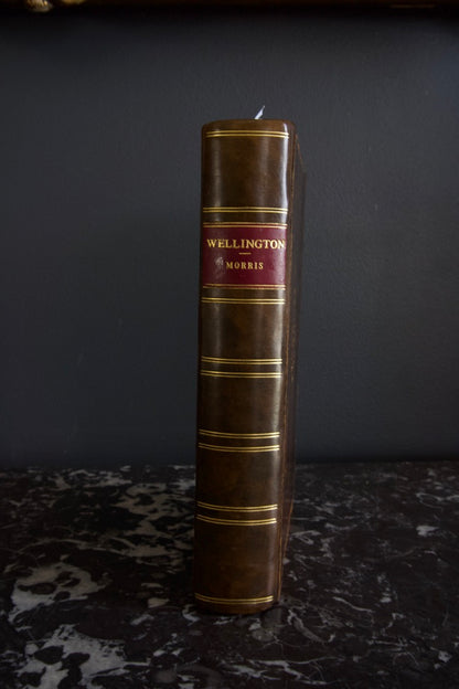 1905 Wellington Biography Tree Calf Prize Binding Military History