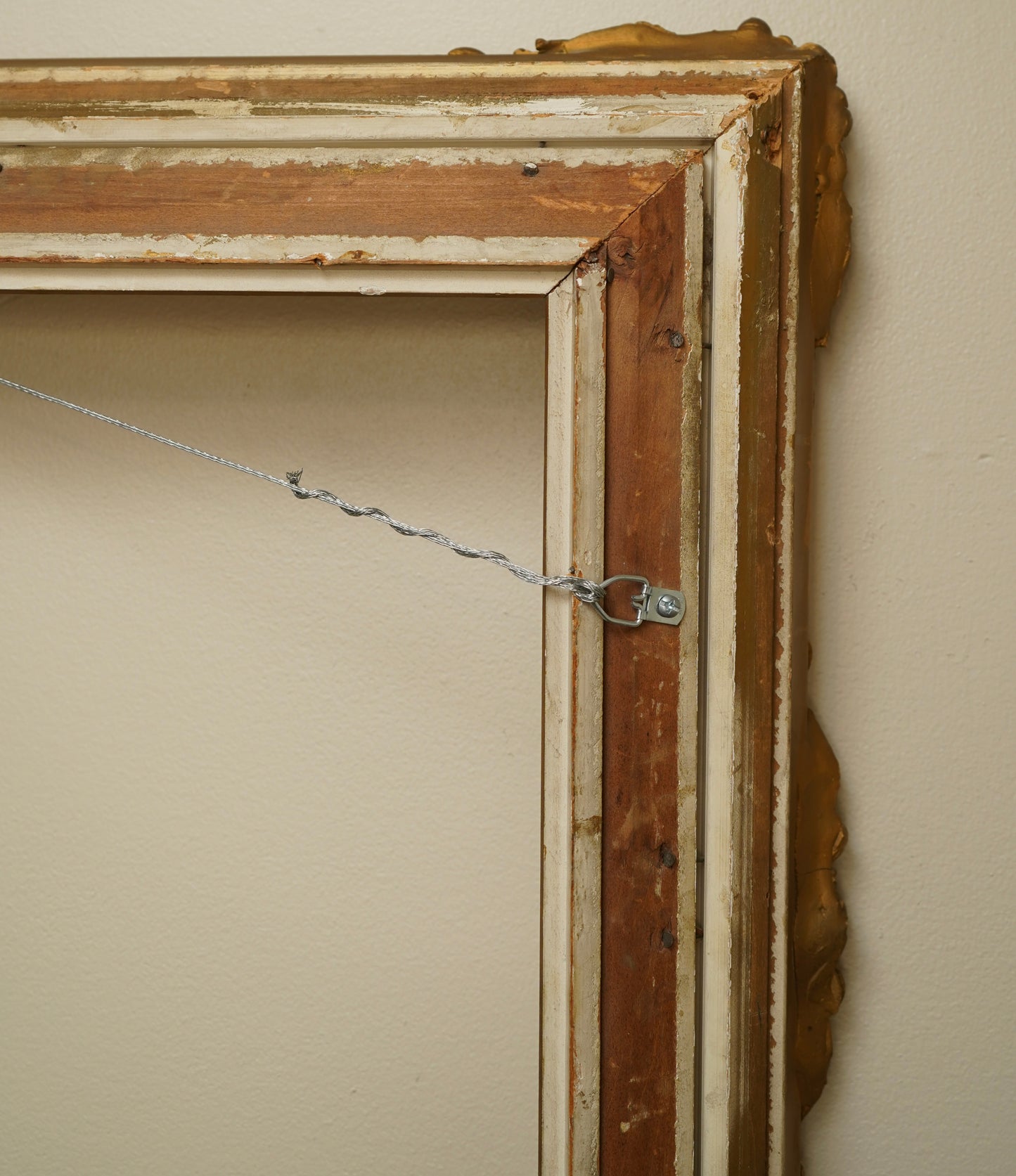 Antique Giltwood Rococo Revival Frame | Ornate Gold Picture Frame, Late 19th–Early 20th Century