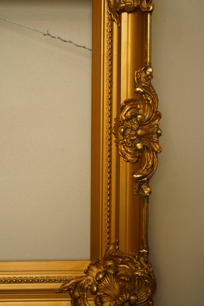 Antique Giltwood Rococo Revival Frame | Ornate Gold Picture Frame, Late 19th–Early 20th Century