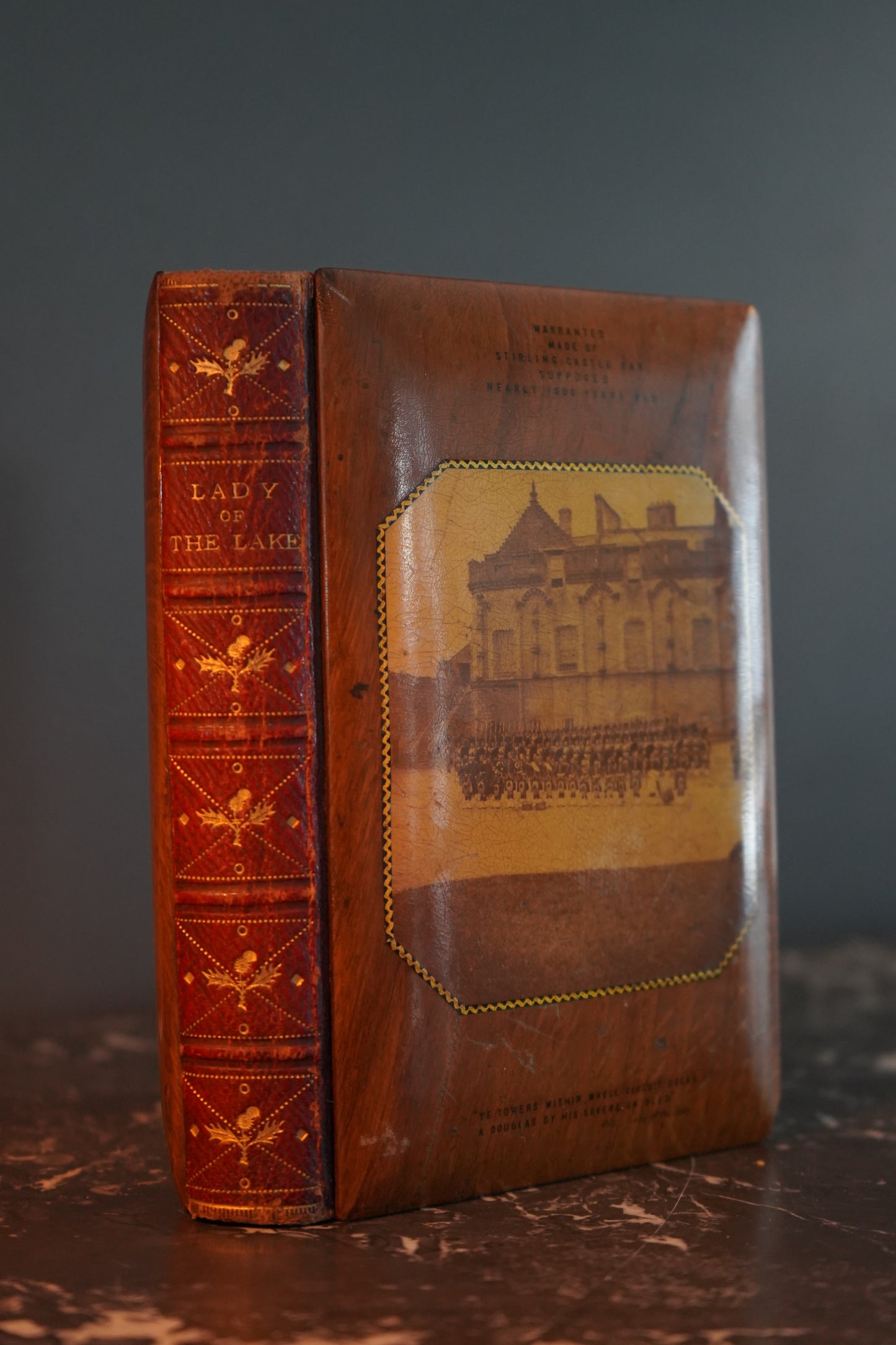 Mauchline Binding 1869 "The Lady of the Lake" by Sir Walter Scott