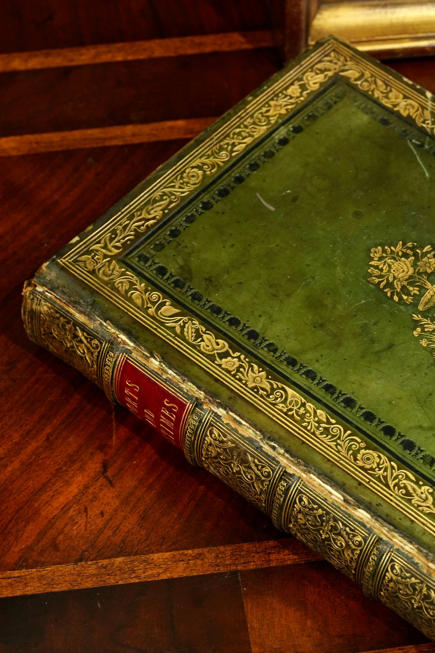 1845 Joseph Strutt Sports & Pastimes of England Green Calf *AS-IS*