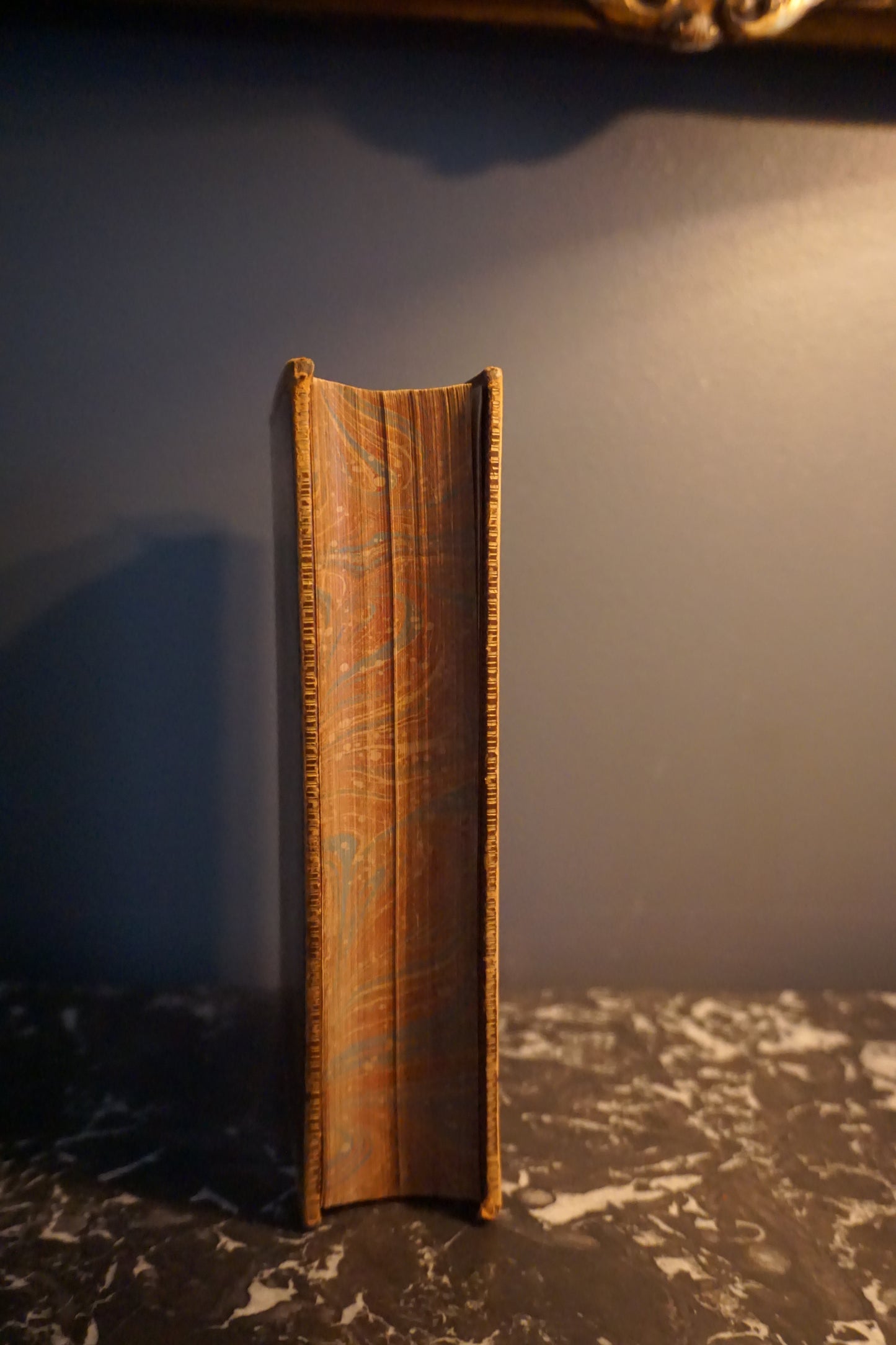 1869 "View of the State of Europe During the Middle Ages" Full Brown Leather Book