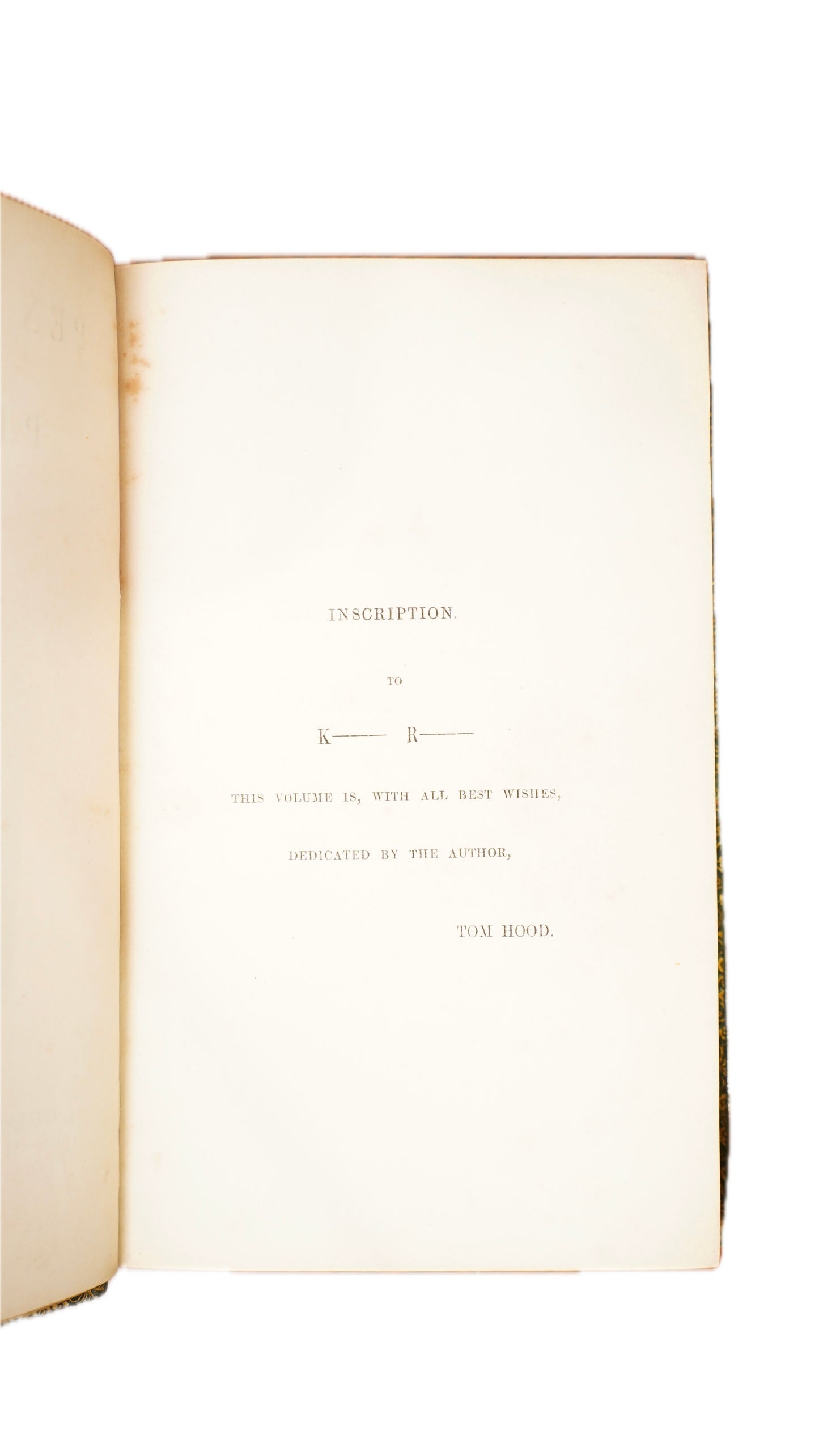 Antique Tom Hood Pen and Pencil Pictures First Edition 1857