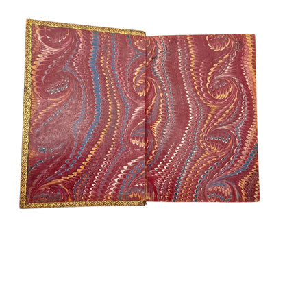 John Milton Poetical Works Victorian Full Morocco Leather