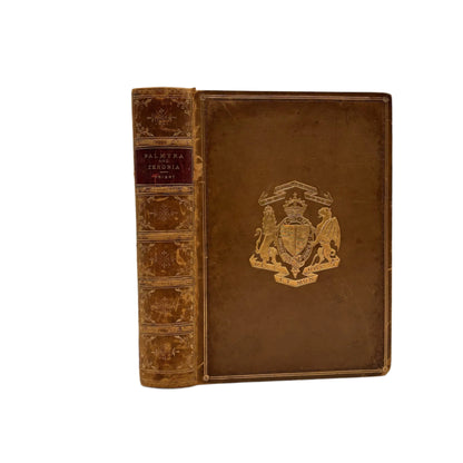 1895 Palmyra and Zenobia Wright Full Calf Prize Binding History