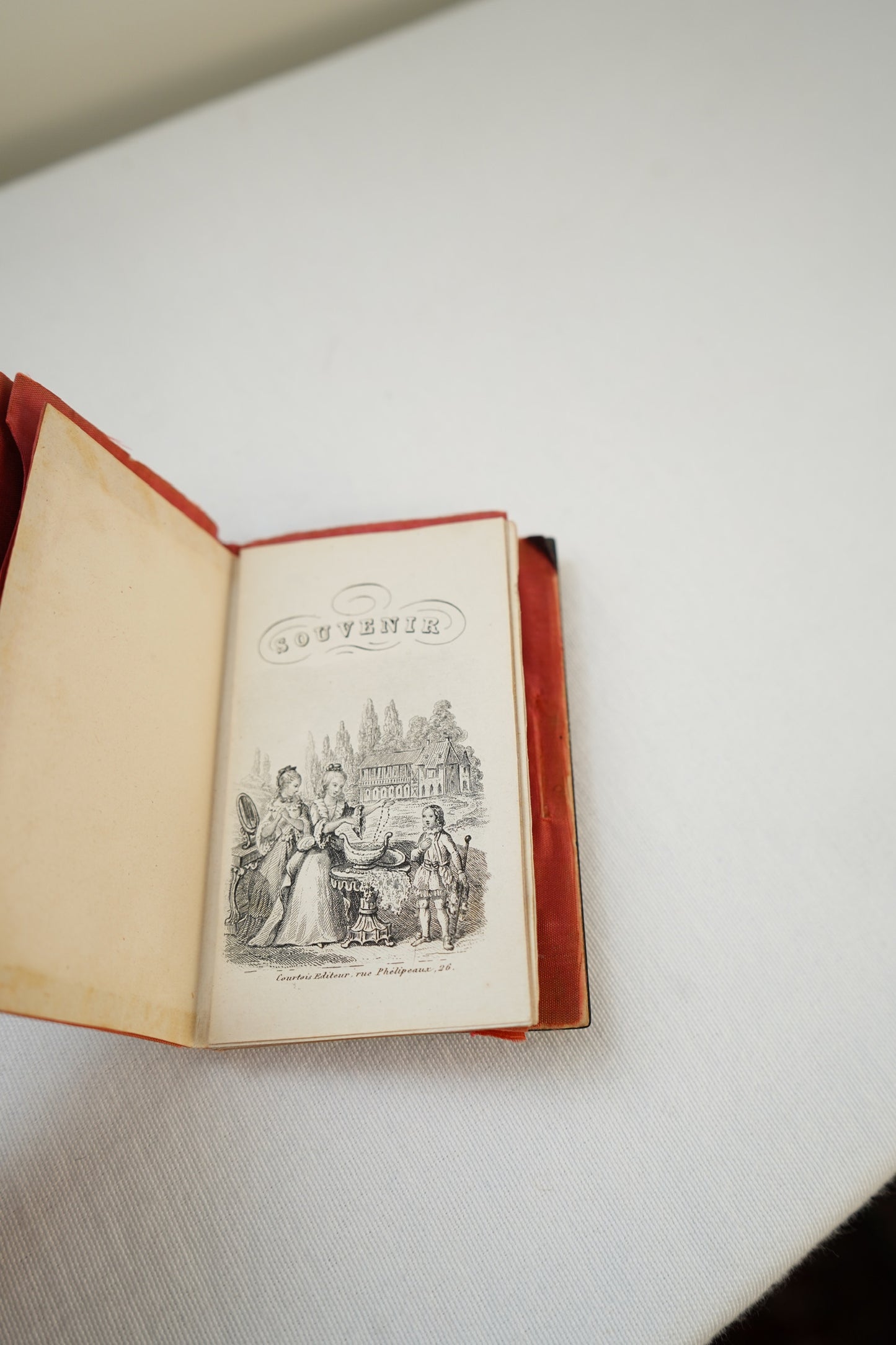 Victorian Scottish Tartanware Aide Memoire Pocket Notebook c. 1860–1880