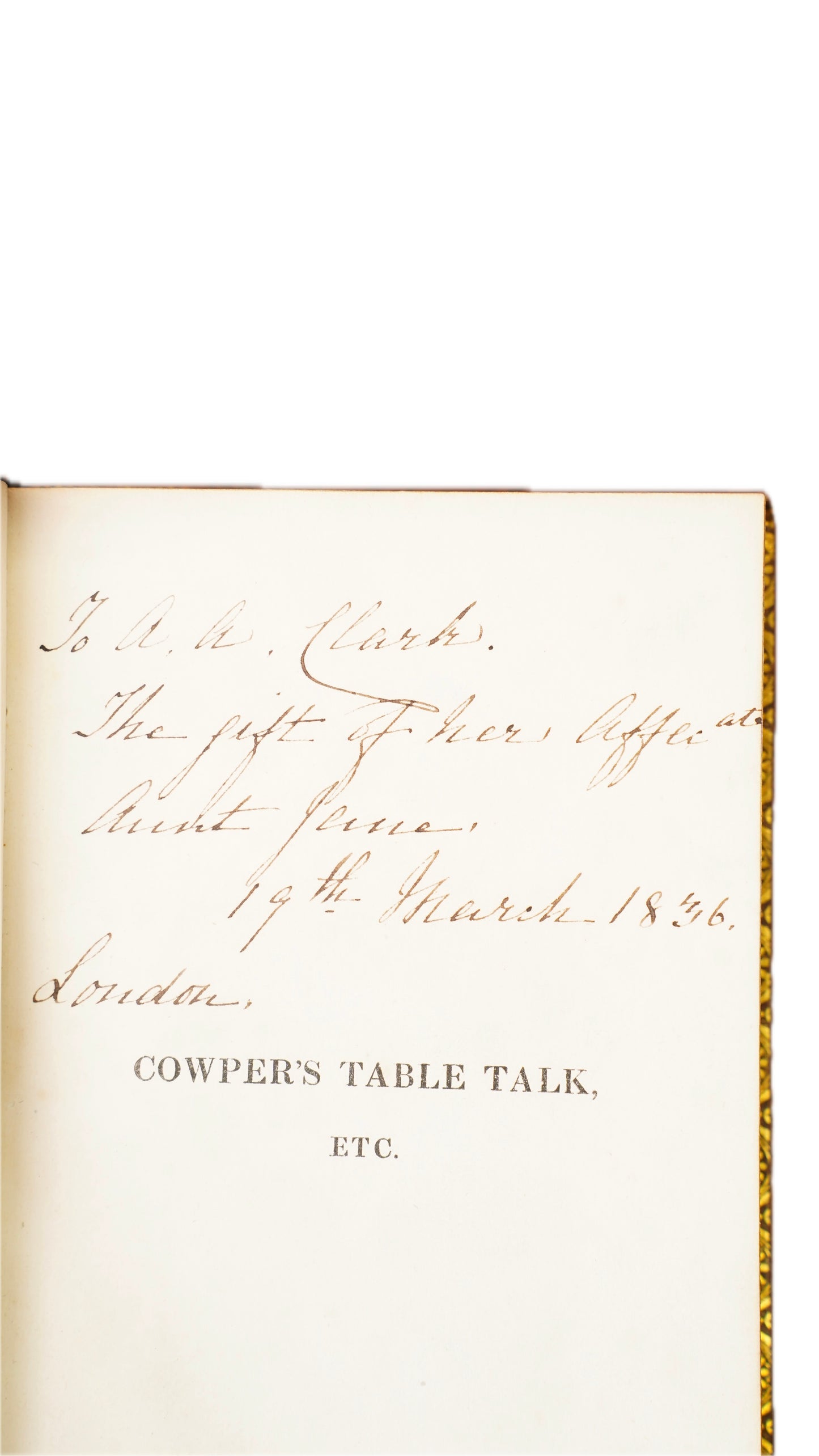 William Cowper Poems 3 Volumes John Sharpe 1825 Antique Calf Set
