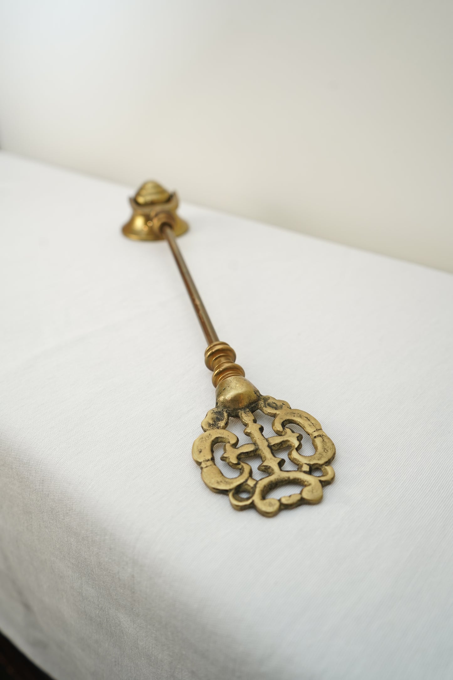 Large Brass Candle Snuffer