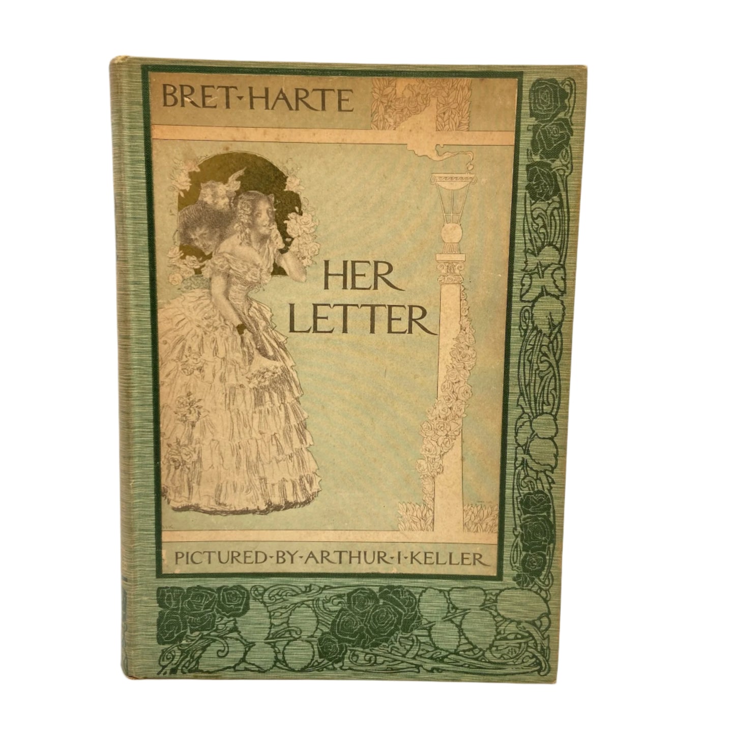 1905 "Her Letter" Victorian Cloth Book
