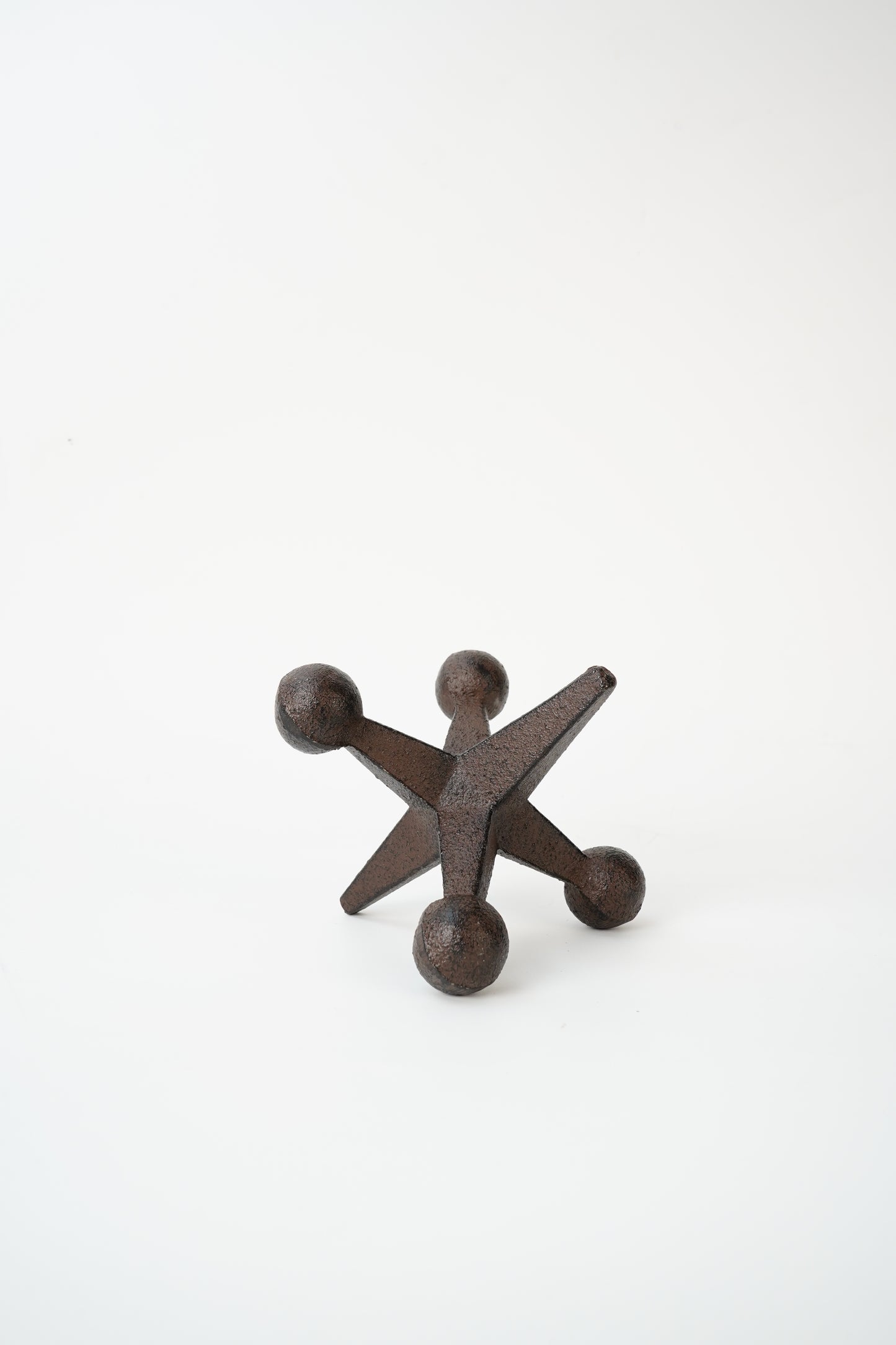 Cast Iron Jack Sculpture Decor