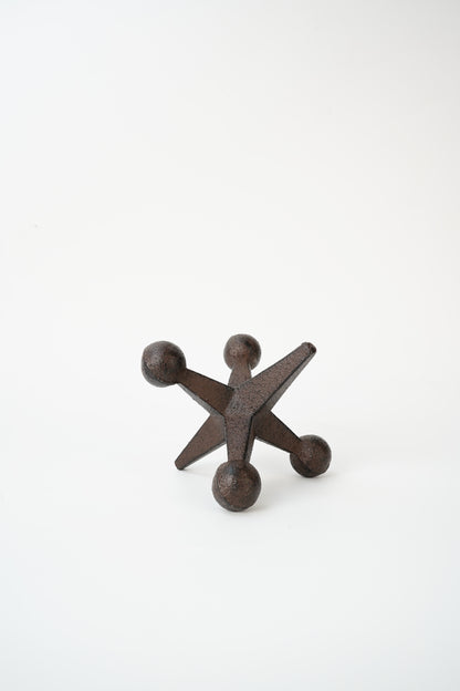 Cast Iron Jack Sculpture Decor