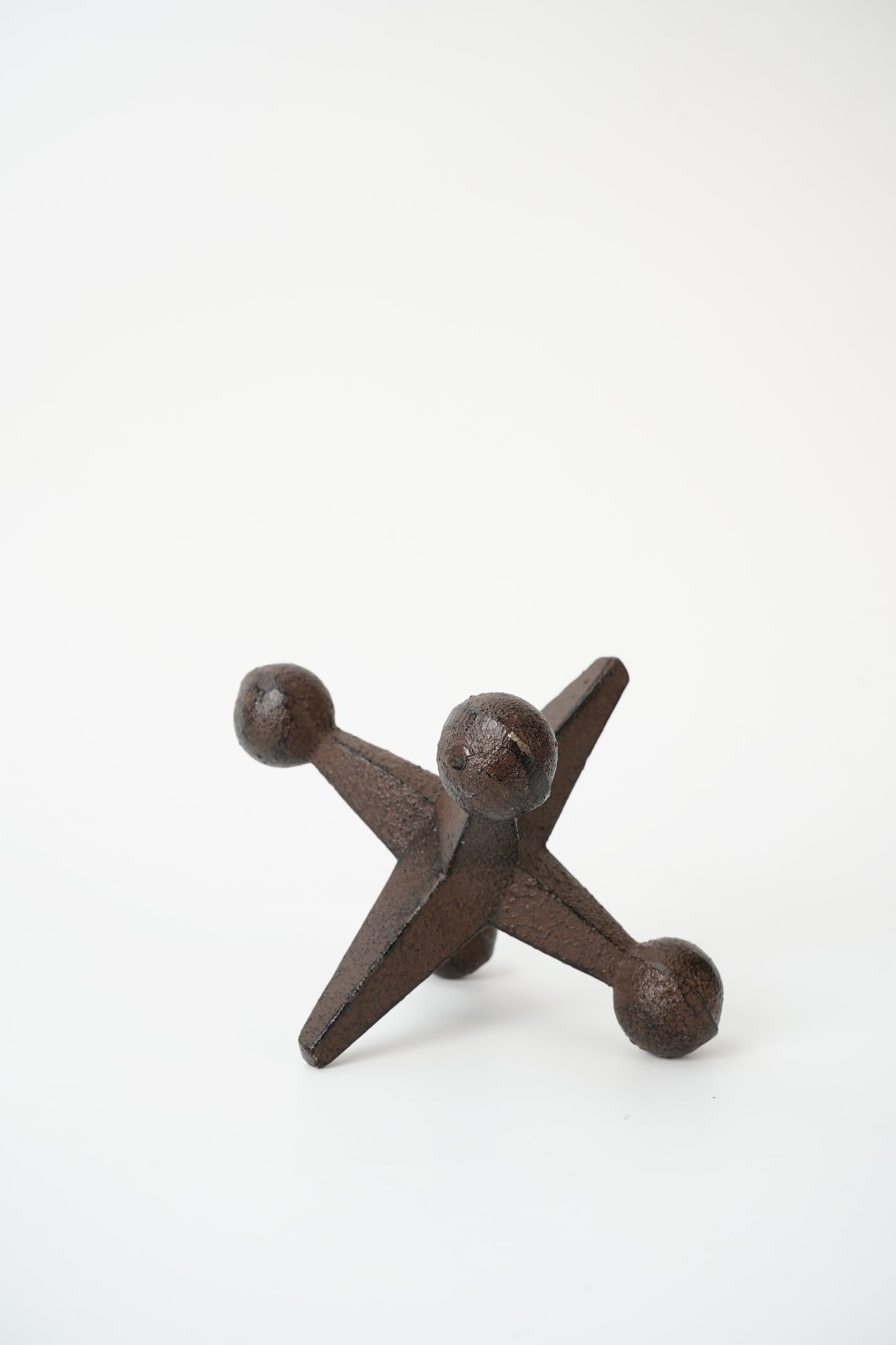 Cast Iron Jack Sculpture Decor