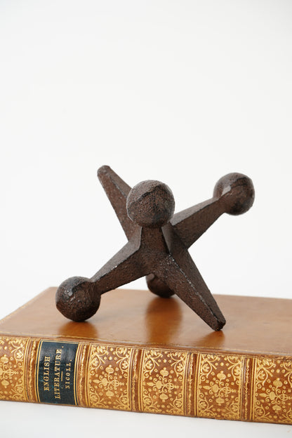 Cast Iron Jack Sculpture Decor