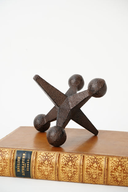 Cast Iron Jack Sculpture Decor