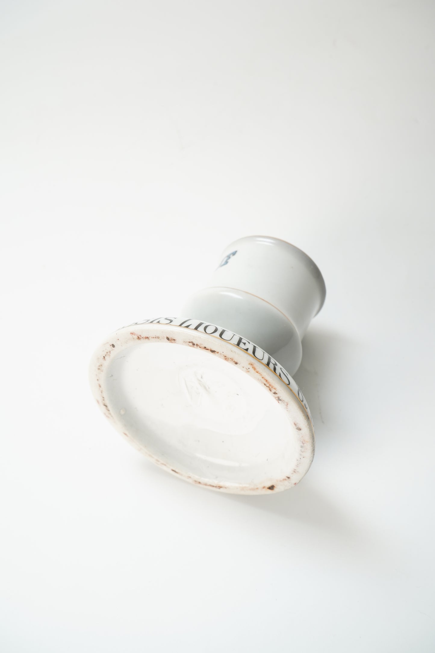 Antique French Porcelain Pyrogène Match Striker & Holder