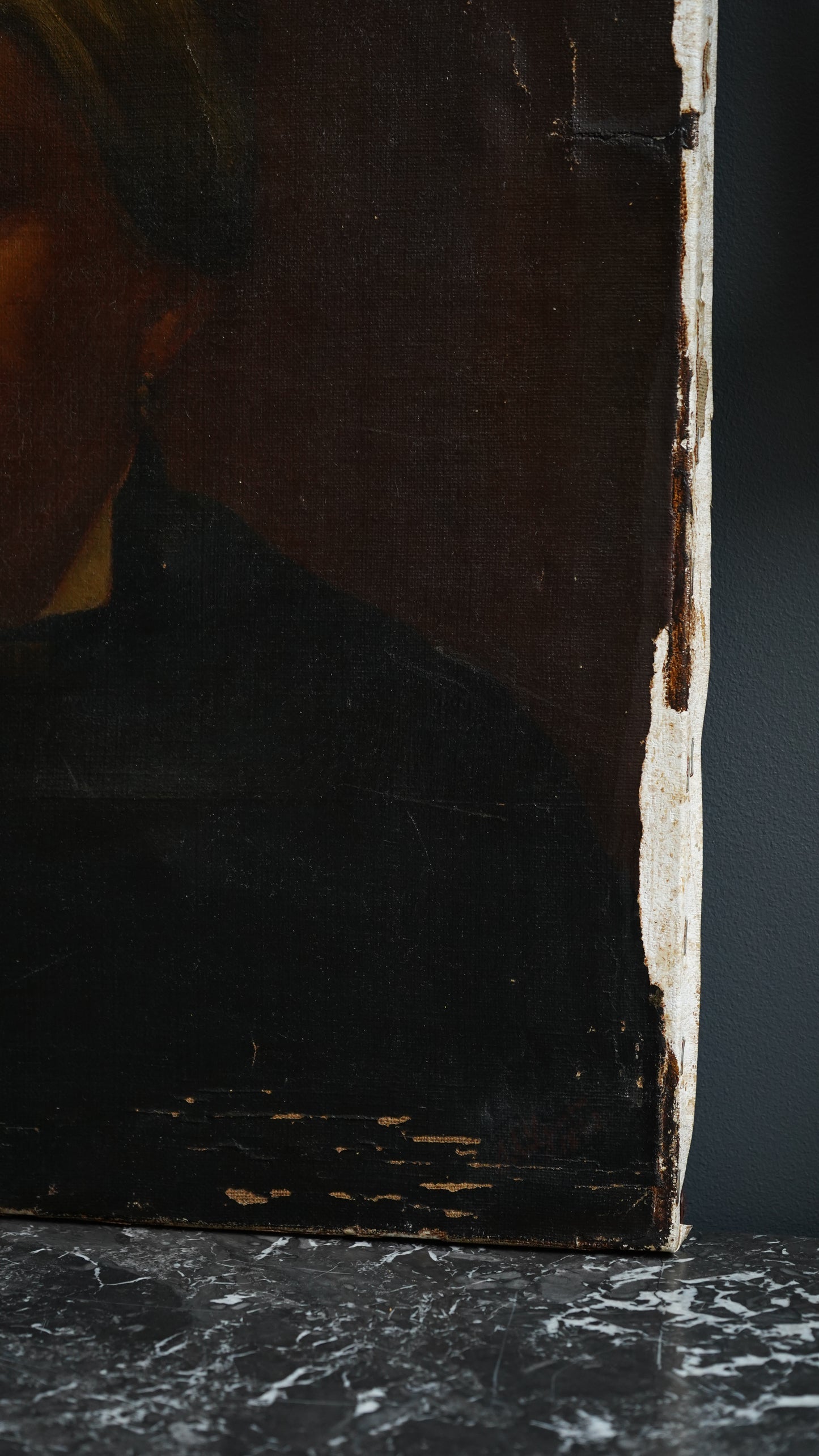 Signed Antique Portrait – 1892 Oil on Canvas, Victorian Woman, 18” x 22”