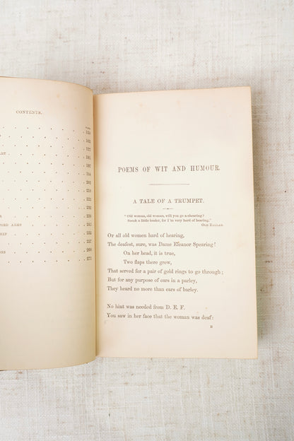 Thomas Hood Poems of Wit and Humour 1853