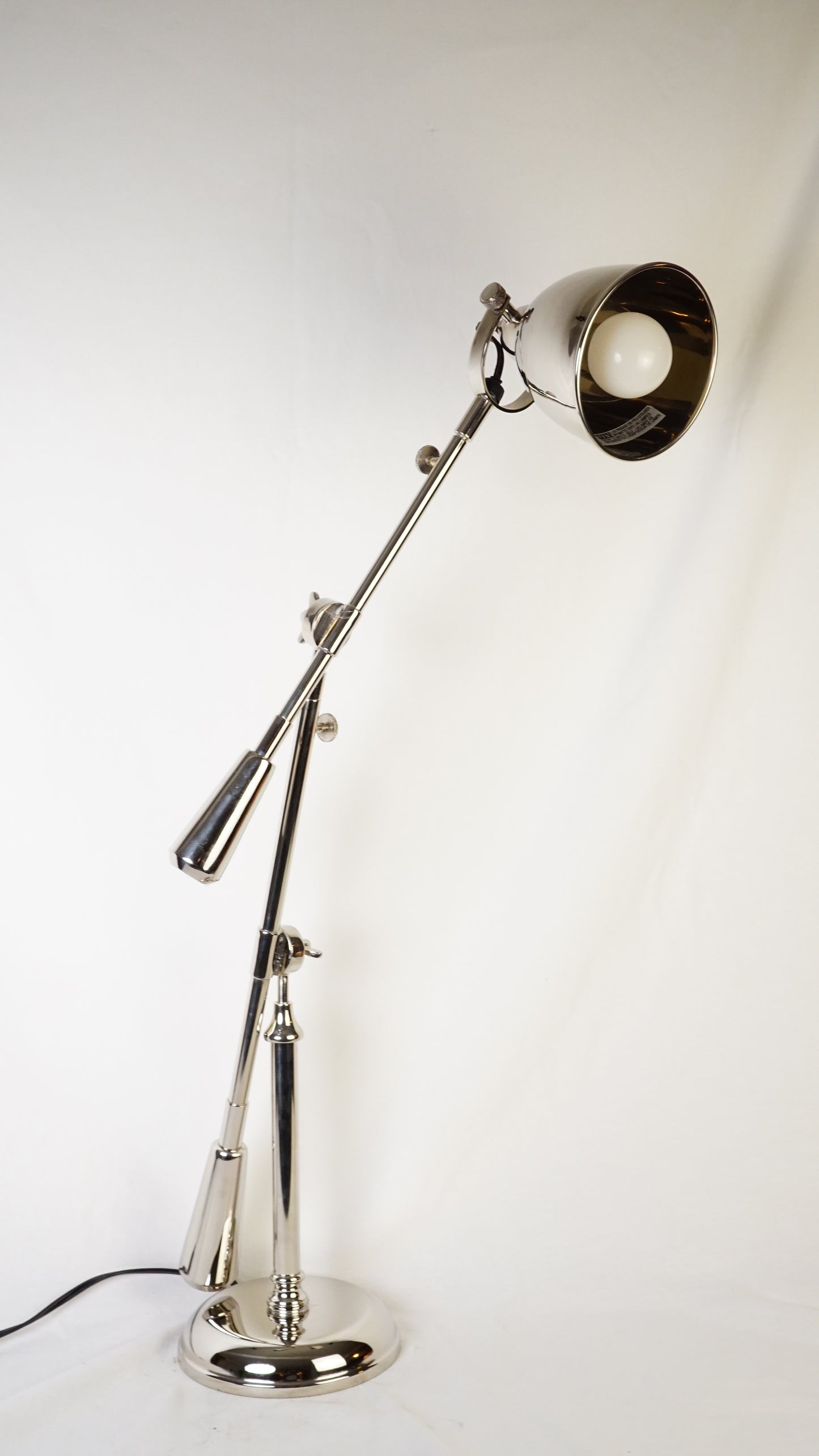 Chrome Adjustable Articulating Desk Lamp