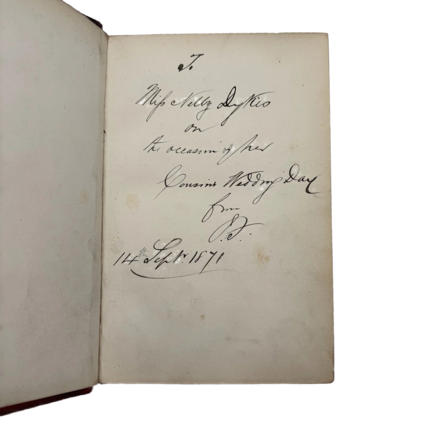 Poetical Works of William Wordsworth 1868 Leather Gift Edition | Classic Poetry Book with Gilt Binding and Engravings