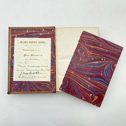 1908 Short History of Our Own Times Full Leather Book