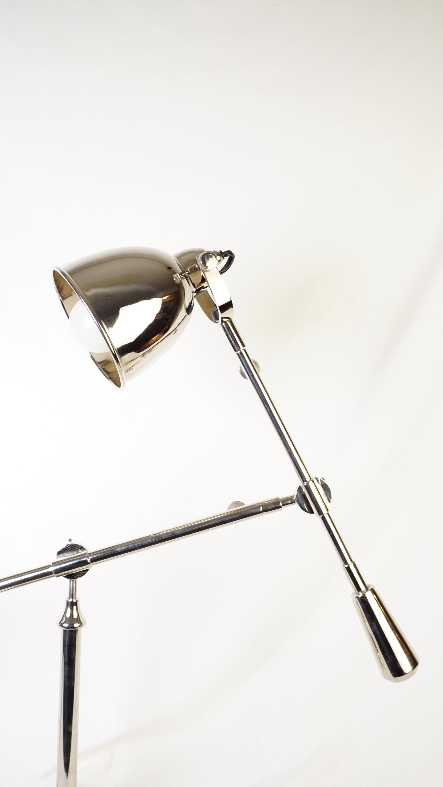 Chrome Adjustable Articulating Desk Lamp