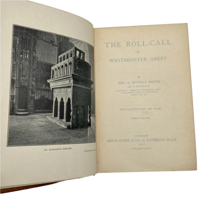 1903 The Roll-Call of Westminster Abbey Tree Calf Binding