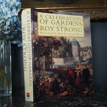 "A Celebration of Gardens" Coffee Table Book, Vintage Coffee Table Book