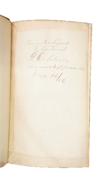 Pinnock's History of Rome 1832 Antique Half Leather Book