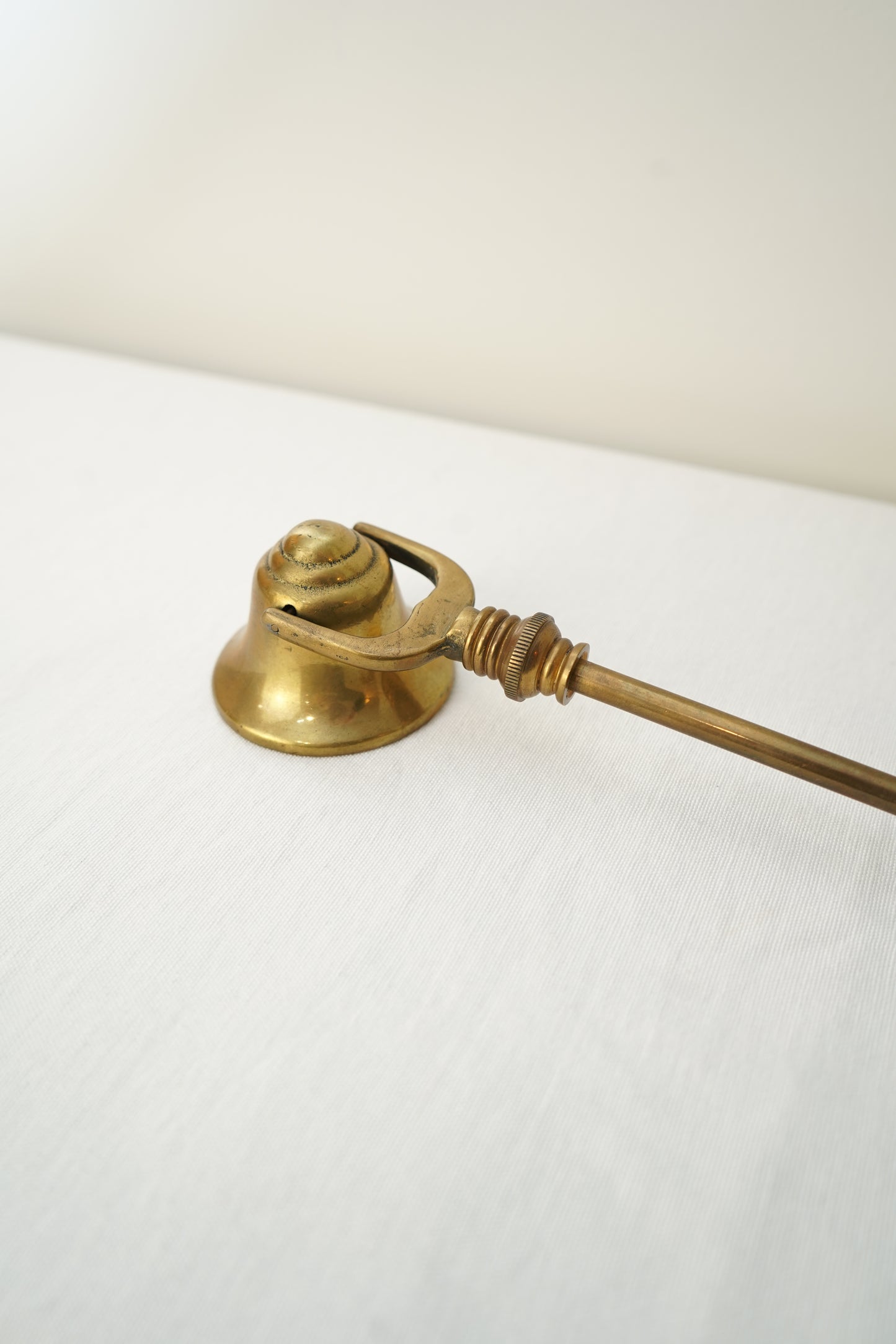 Large Brass Candle Snuffer