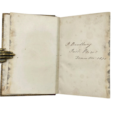 Mauchline Binding 1849 "The Poetical Works of Sir Walter Scott"