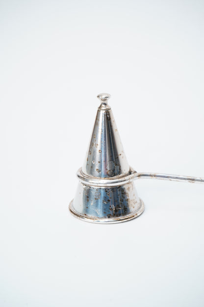 Antique Silver Plated Candle Snuffer