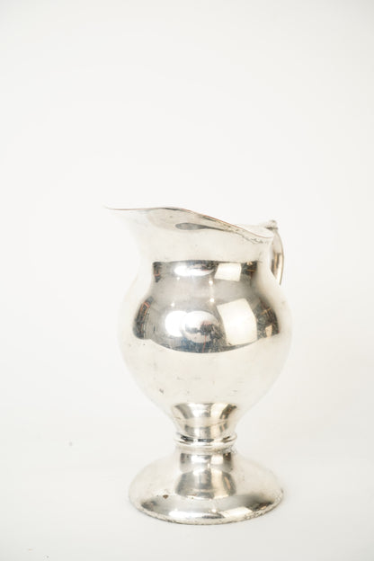 Antique Silver Plated Creamer Pedestal Base
