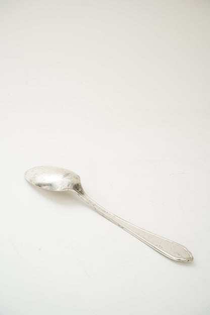 Antique Silver Plate Coffee Spoon