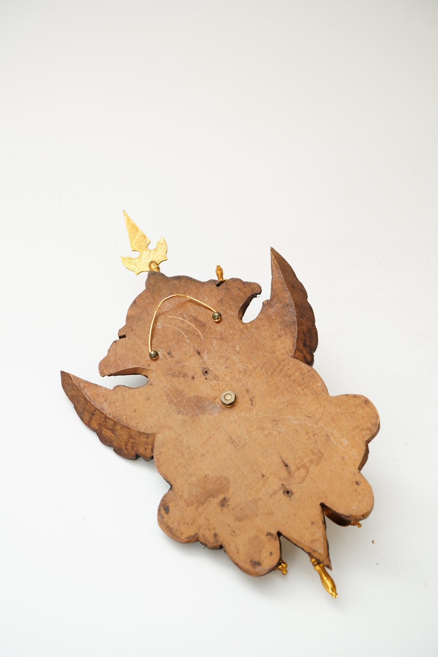 Vintage Spanish Toledo Miniature Wall Plaque | Hand-Carved Heraldic Crest