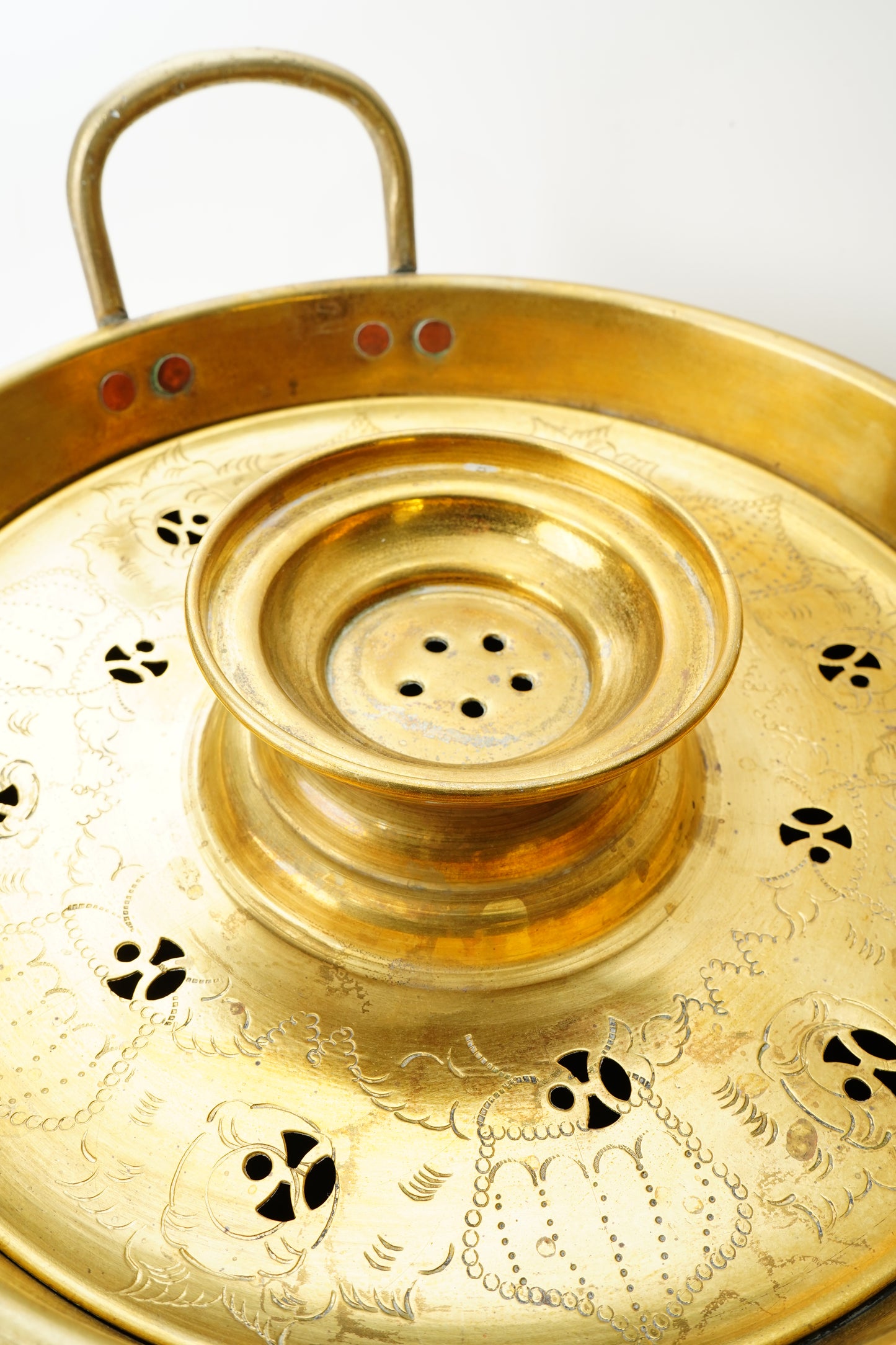 Korean Brass Hotpot Steamer | Brass Vase